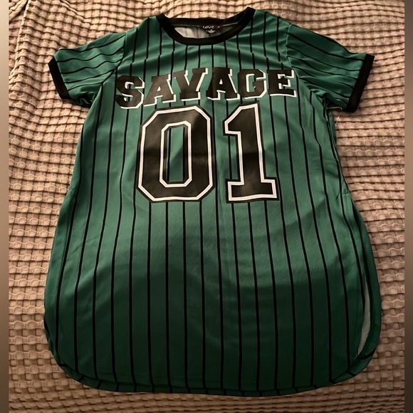 Savage Green Jersey Shirt - Picture 1 of 1